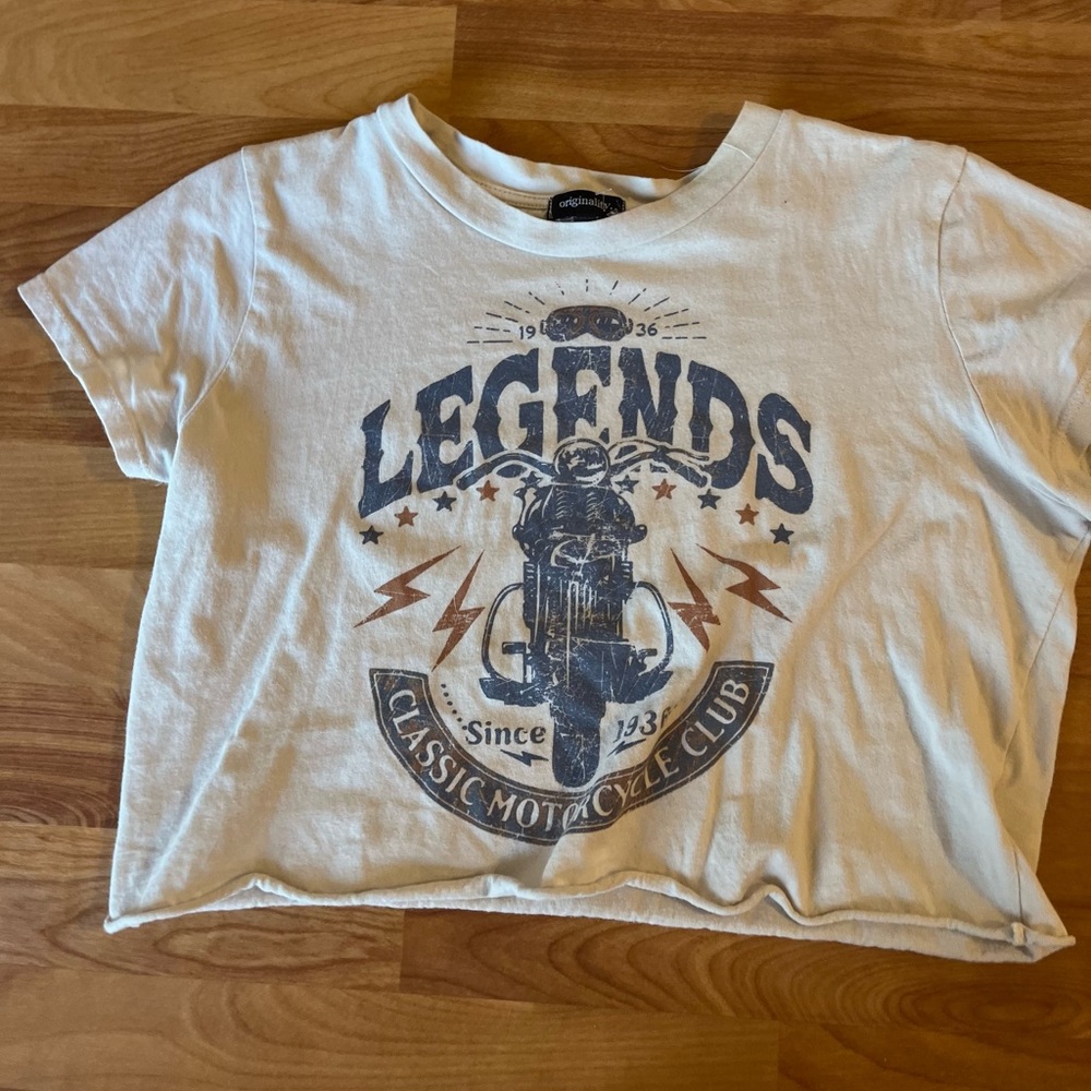 Vintage Cropped Baby Tee